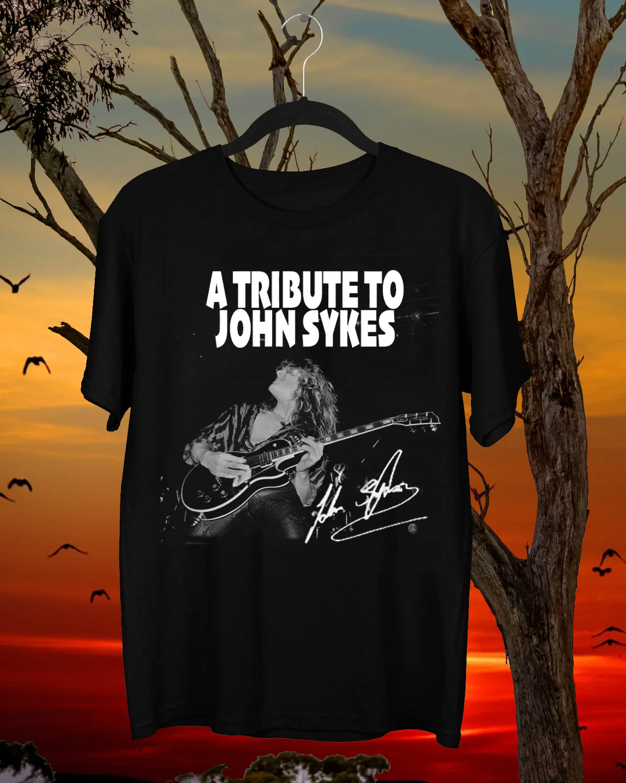 

НОВАЯ футболка John Sykes 1959 2025 BLUE MURDER Band в подарок для фанатов от S до 5XL TMB4681