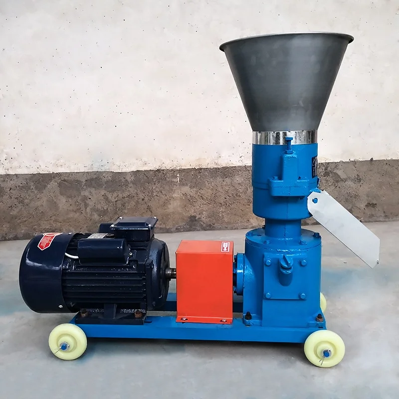 Animal Livestock Rabbit Broiler Pelletizer Make Food Pellet Granulating Feed Production Poultry Feed Processing Machine