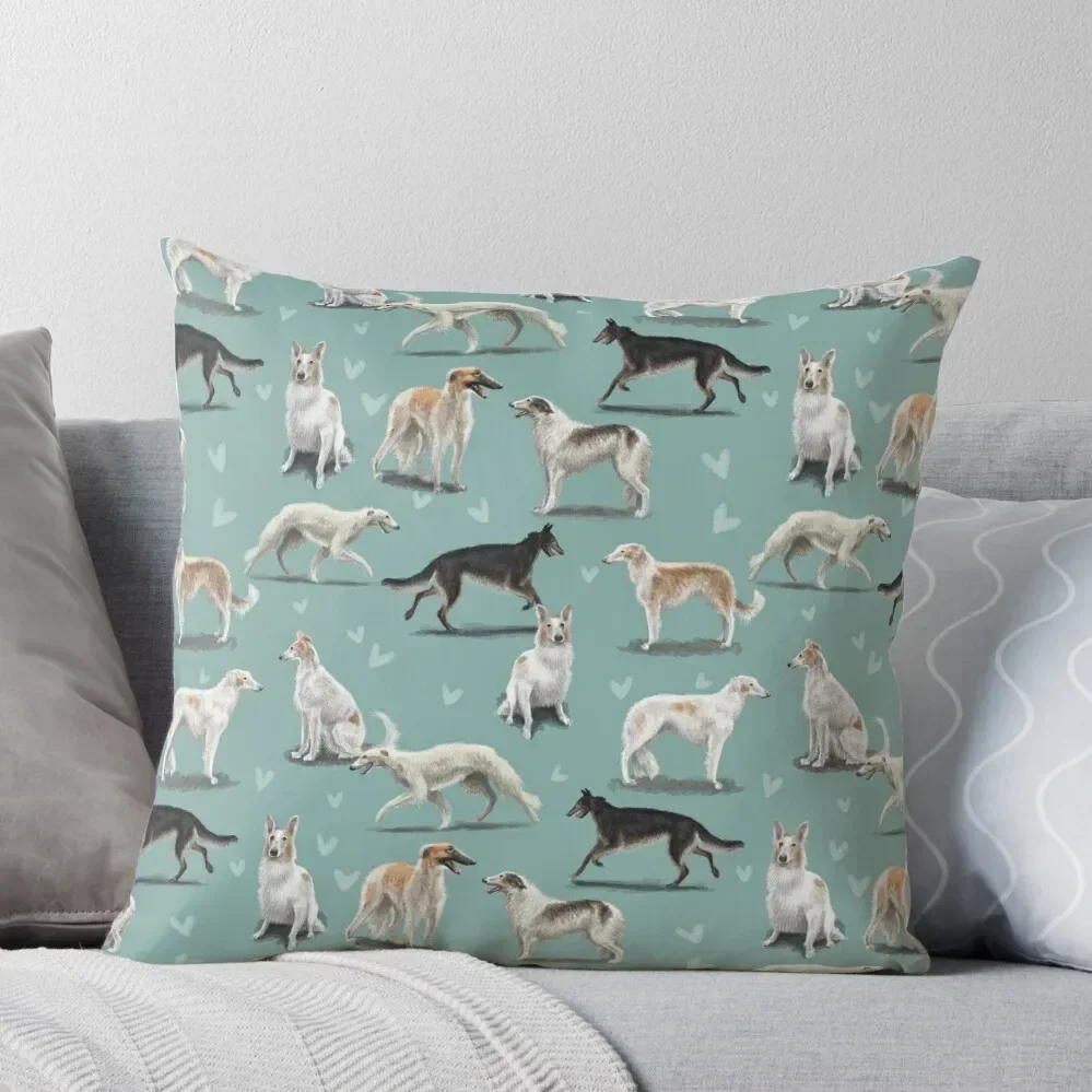 The Borzoi Throw Pillow Cushion Cover Pillow Covers Decorative Pillow