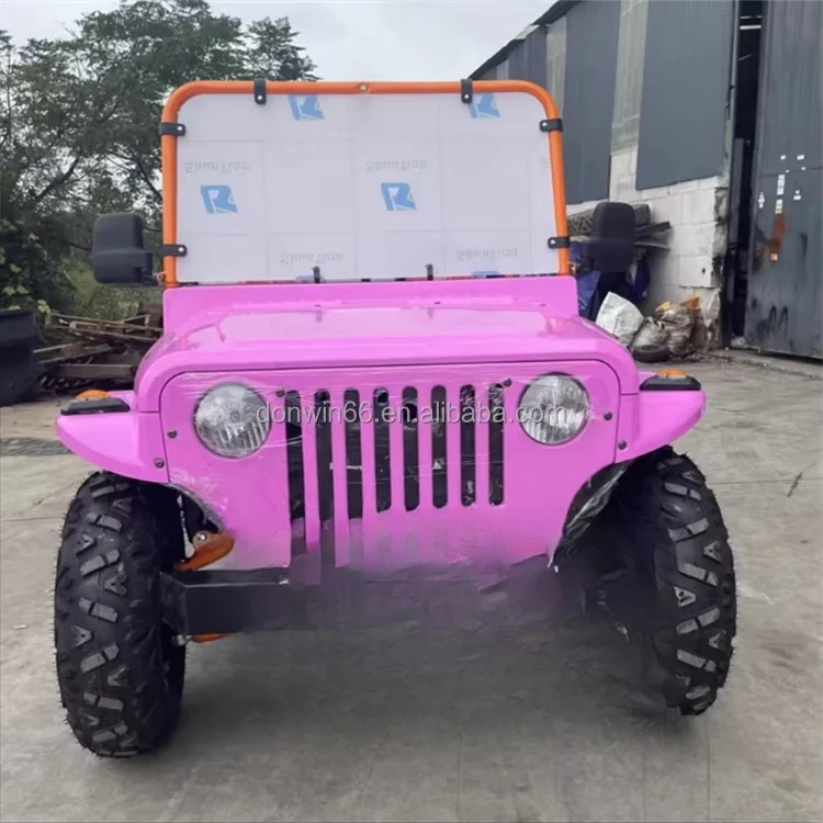High Performance Premium Electric Jeep Powered 350cc Street Mountain Beach Use Club Jeep For Sale