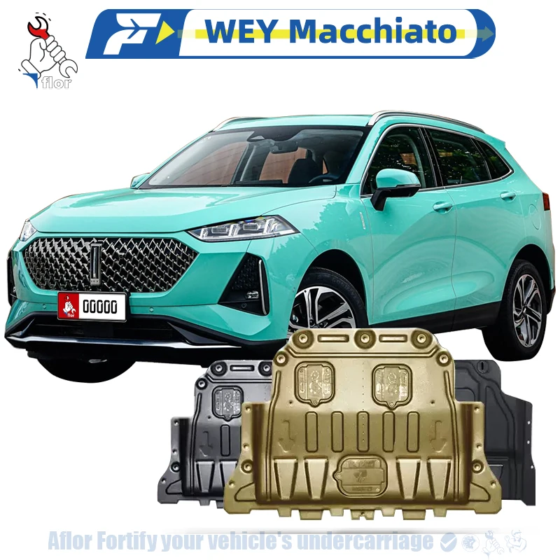 

Haval WEY Macchiato 2021 Protecitve Plate Engine Chassis Guard Board Engine Protection Plate Multiple Material