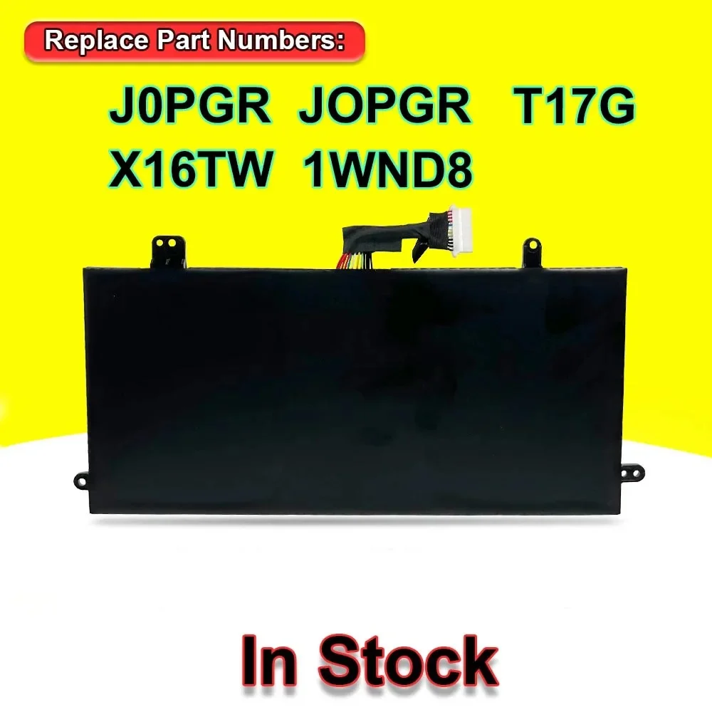 J0PGR For Dell Latitude 12 5285 5290 2-in-1 T17G Series JOPGR X16TW 1WND8 Laptop Battery 7.6V 42Wh With Tracking Number In Stock