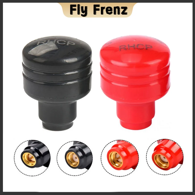 2PCS Super Mini Stubby 5.8G Antenna 5dBi RHCP RP SMA/SMA Transmitter Antenna 5000-6000MHz Frequency for RC FPV Racing Drone Part