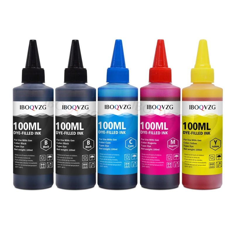 Imagem -04 - Iboqvzg-recarga Kits de Tinta para Canon Cartucho de Tinta Recarregáveis Pgi570 Cli-571 Mg5750 Mg5751 Mg5752 Mg5753 Mg6850 Mg6851