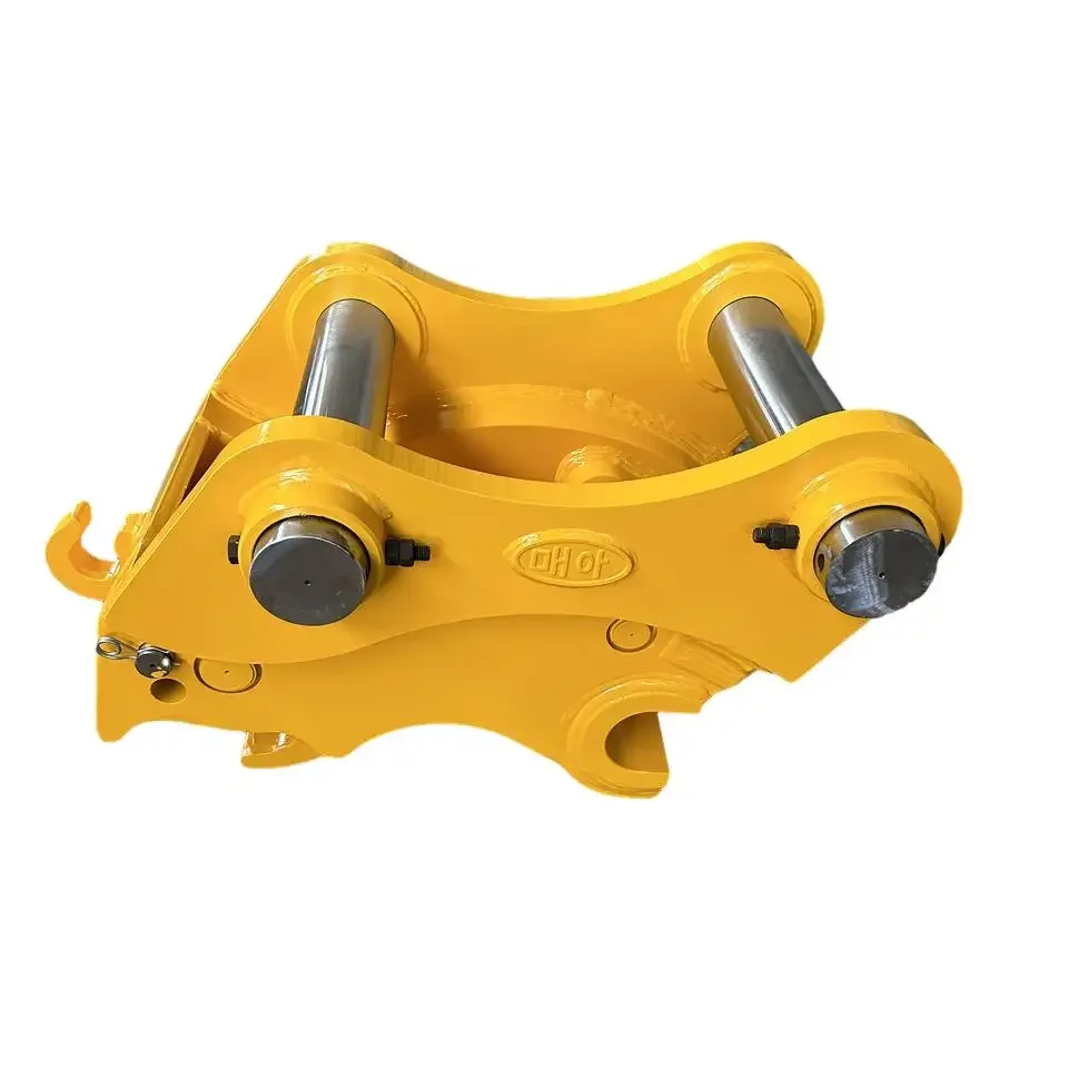 Hydraulic oil connecting rod quick connector for small excavator