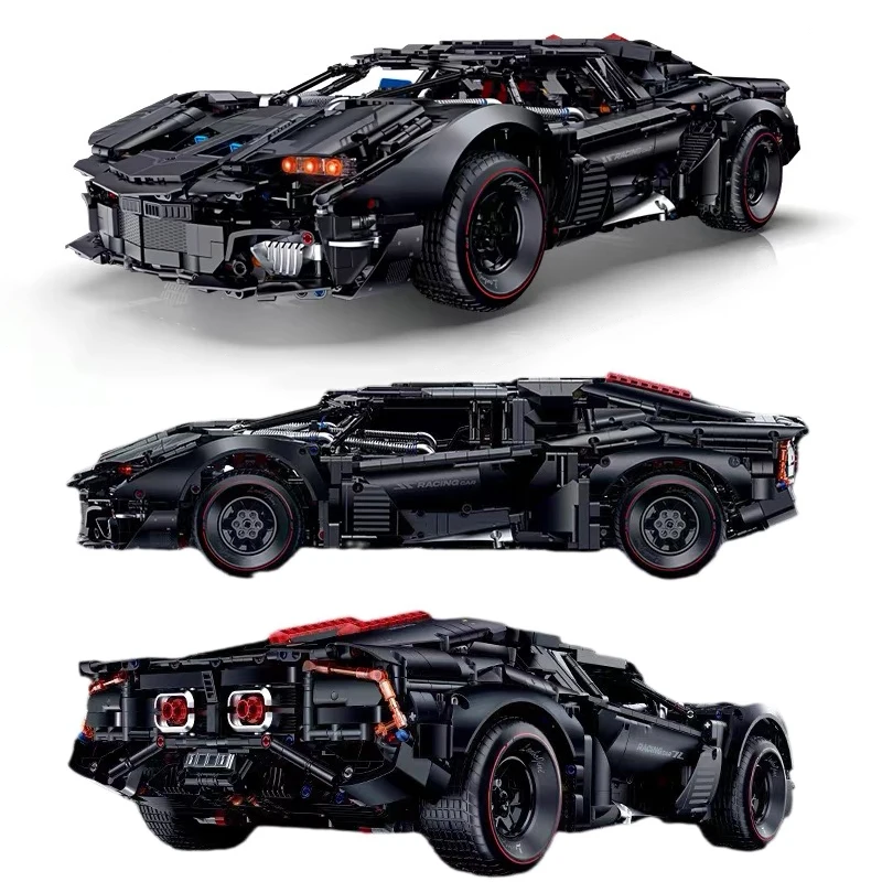 

High-Tech City Plating Car Building Block Technical Super Speed Remote Control Racing Vehicle Model Bricks Toys For Kid Gift