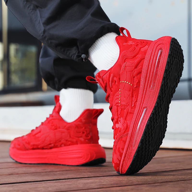 Men's Casual Sneakers, Luxury Trainer Shoes, Breathable Race Running Shoes, Fashion Loafers for Men.Shoes view 5