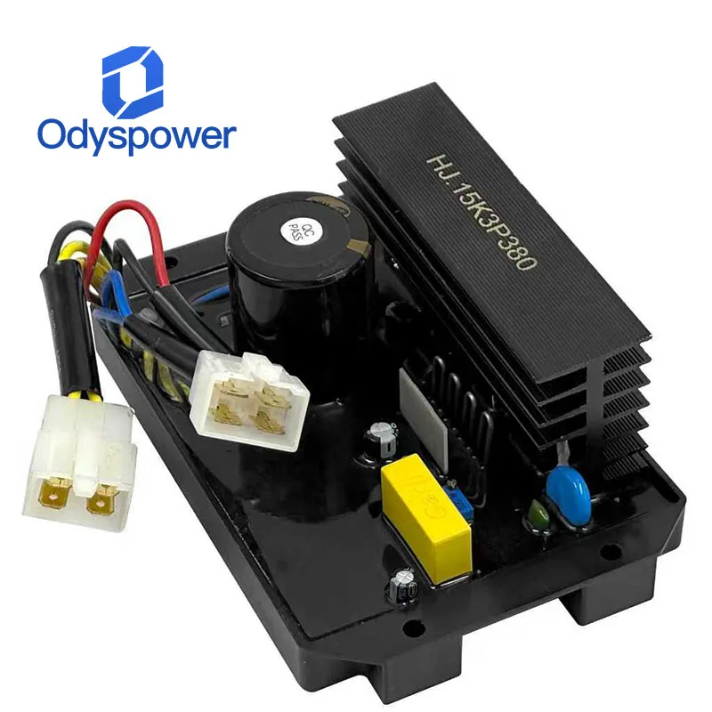 HJ.15K3P380 AVR 3 Phase 8 Wires Automatic Voltage Regulator 10KW