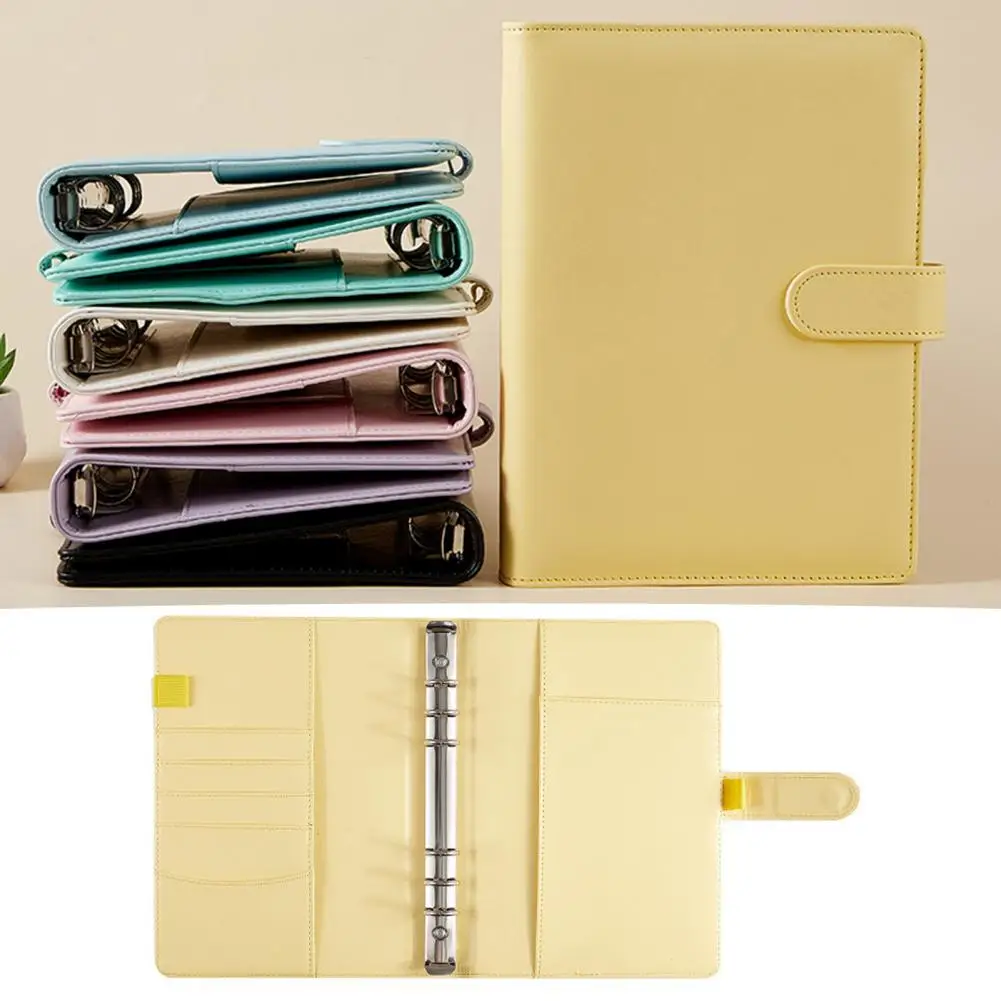 Interchangeable  Excellent A5 6 Ring Binder Loose Leaf Cover Detachable Notebook Shell Universal   for School