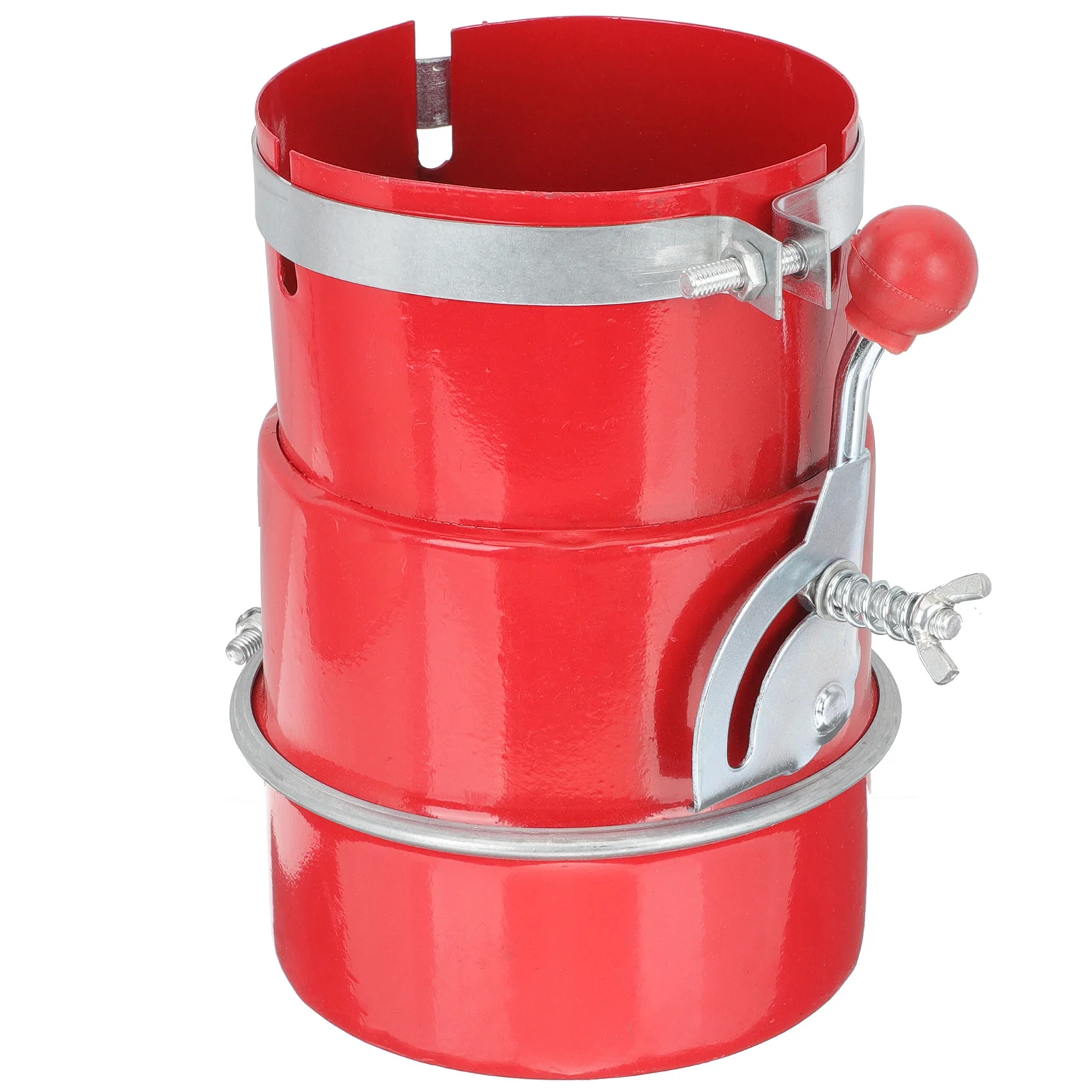 شرارة العادم 110 مم مشبك من الفولاذ الكربوني على صمام مقاوم للحريق سهل التركيب شرارة عادم السيارة للسيارة #3