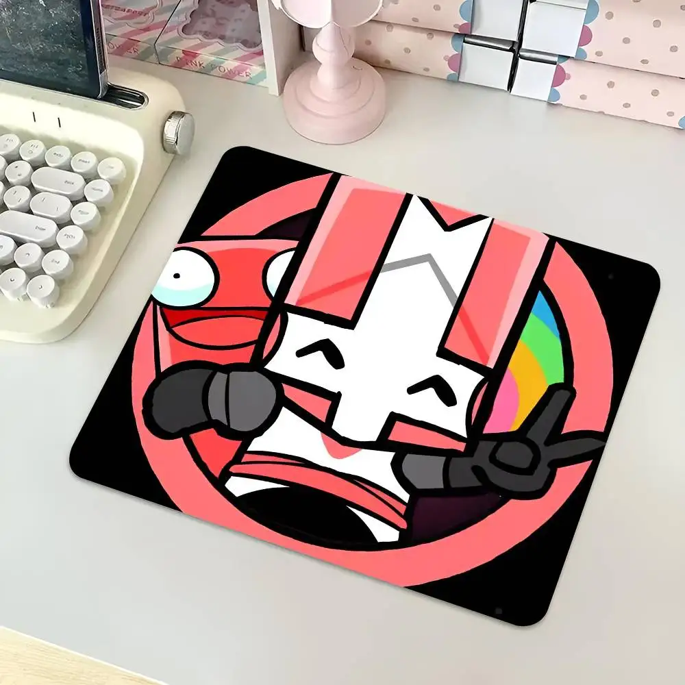 Castle Crashers Mousepad Small LockEdge Mouse Pad For Gamers Computer Desk Pad Rectangular Anti-slip Rubber