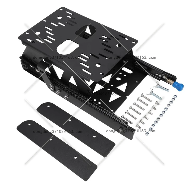 Applicable to cc110 tail frame sliding telescopic modified side rack rear shelf tail box track adjustment extension