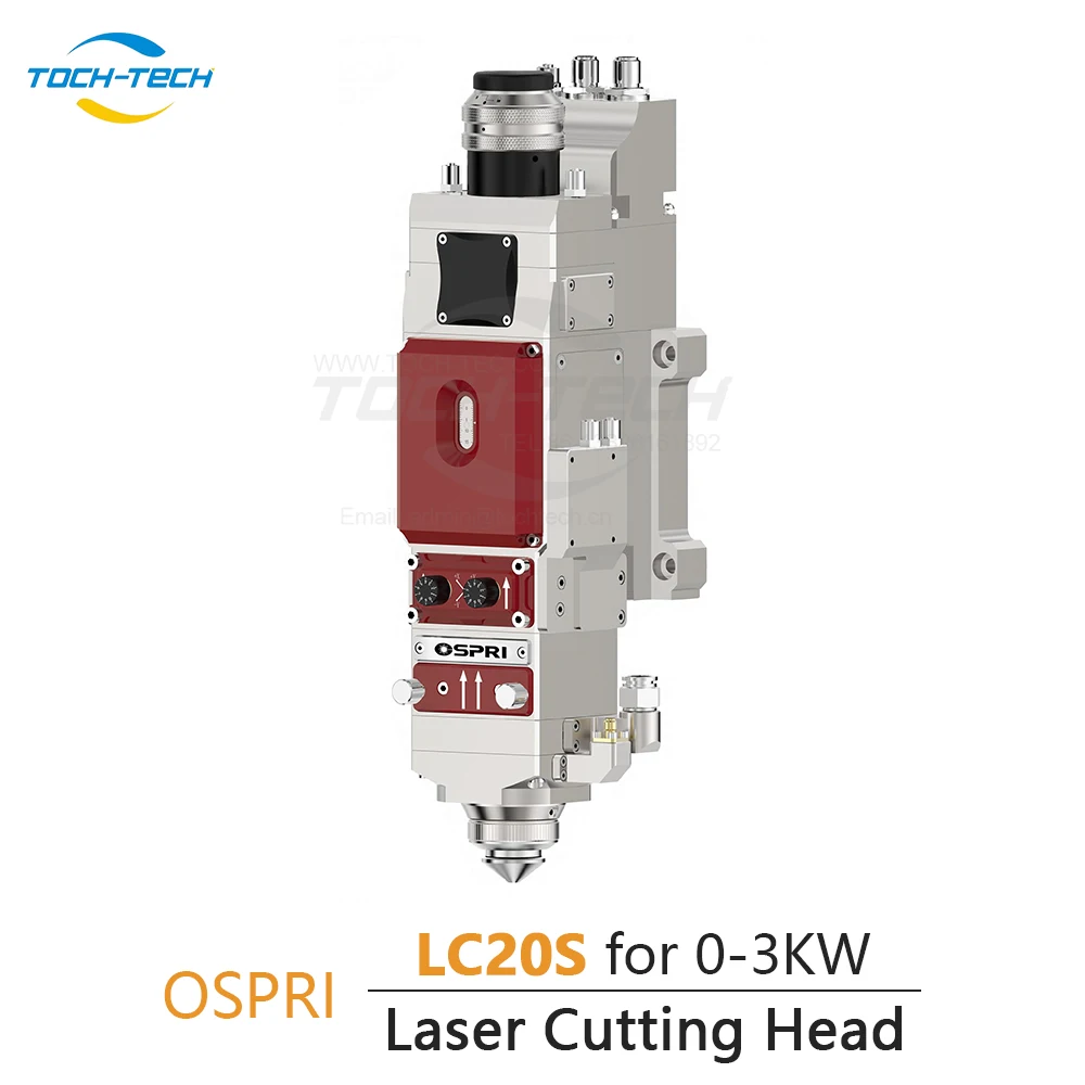 

Auto Focusing Cutting Head 0-3kw QBH OSPRI LC20S Fiber Laser Cutting Head for Laser Cutting