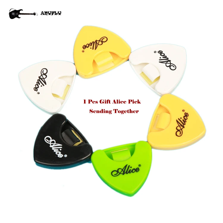 NEW Durable 10Pcs Alice Plastic Guitar Picks Holder Accessories Case Box Acoustic Electric Parts Wholesales