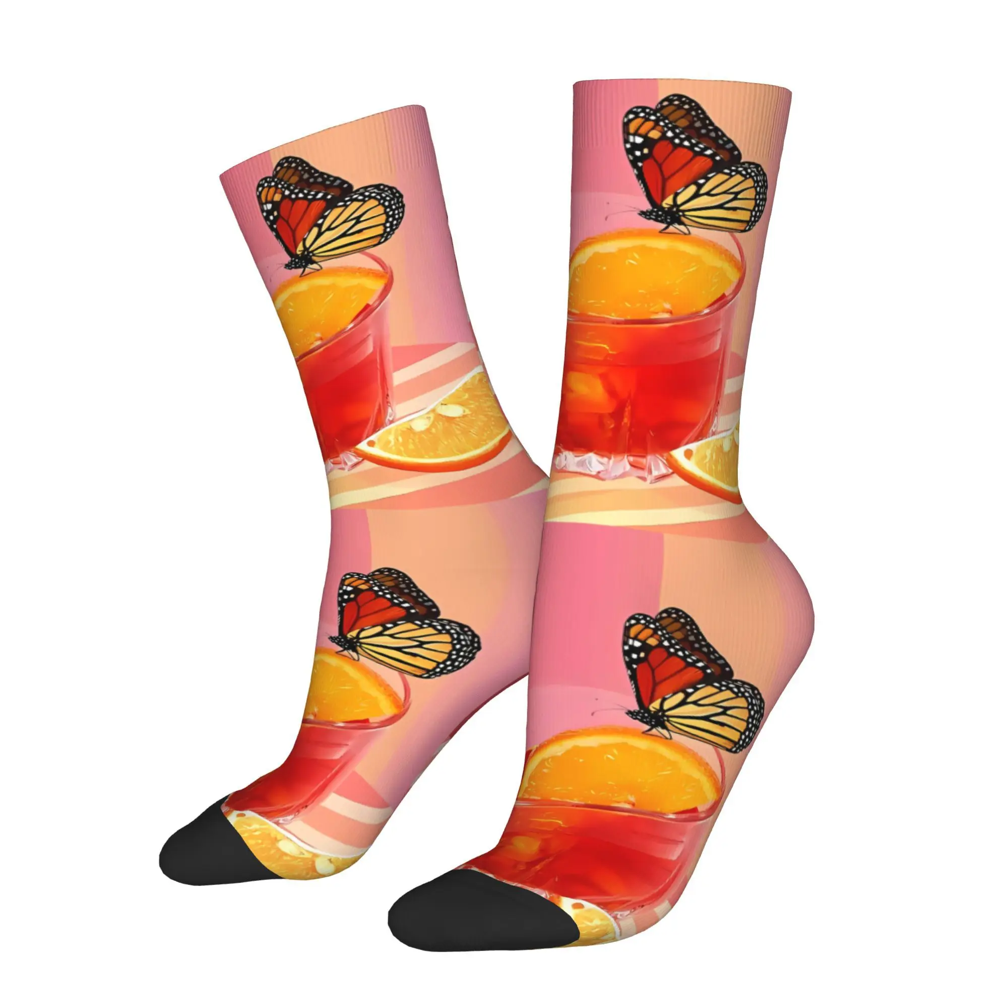 

Negroni Cocktail Sock Printed Man Polyester Fashion
