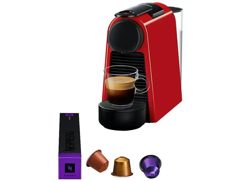 Cafeteira Nespresso Essenza Mini Vermelha - 110V