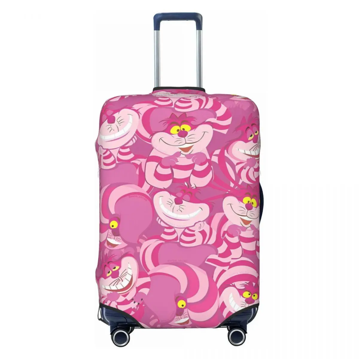 

Custom Cheshire Cat Suitcase Cover Alice In Wonderland Manga Useful Travel Protector Luggage Accesories Flight
