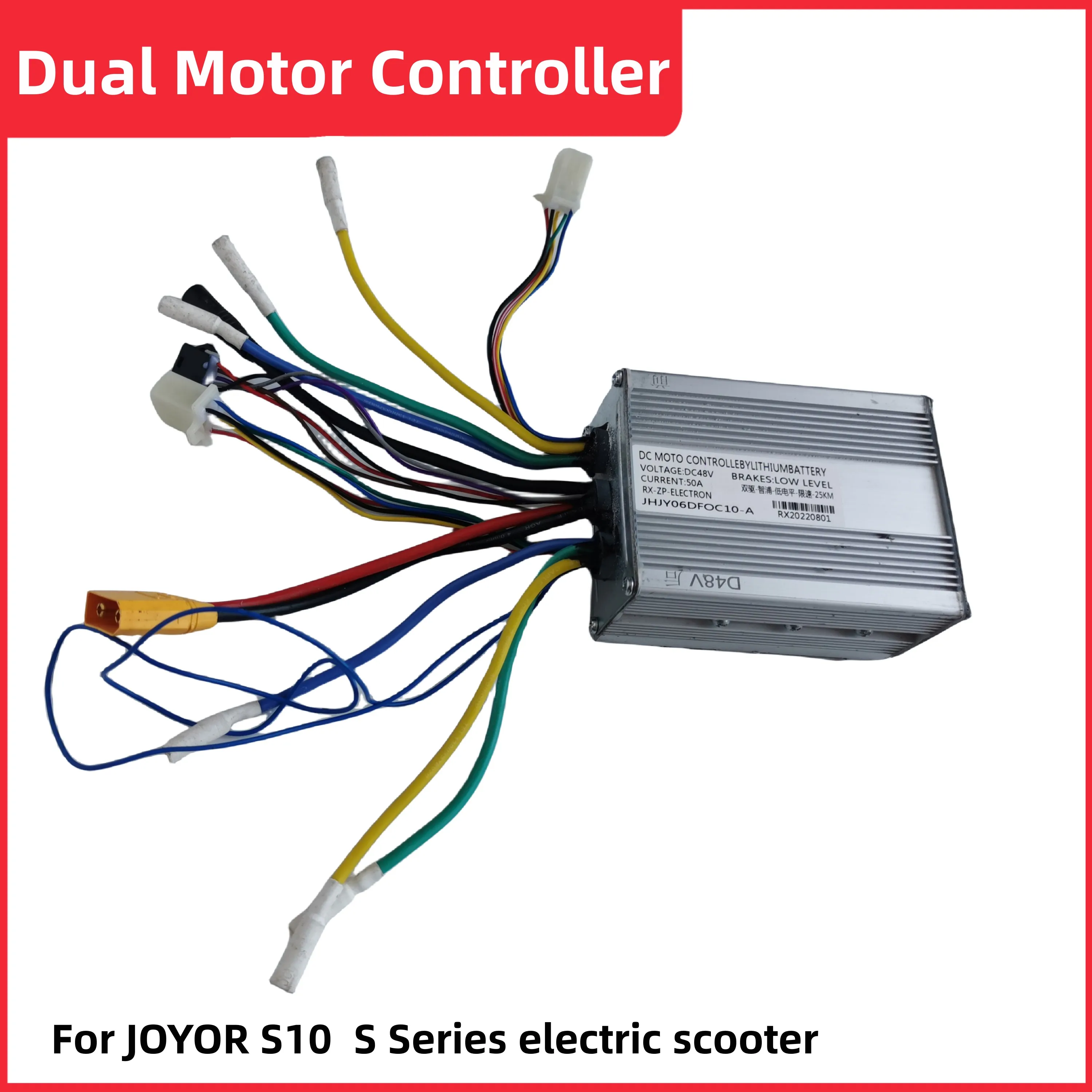 Original JOYOR S10 Dual motor Controller electric scooter  S Series 48V 60V front rear motors Integrated controller spare parts