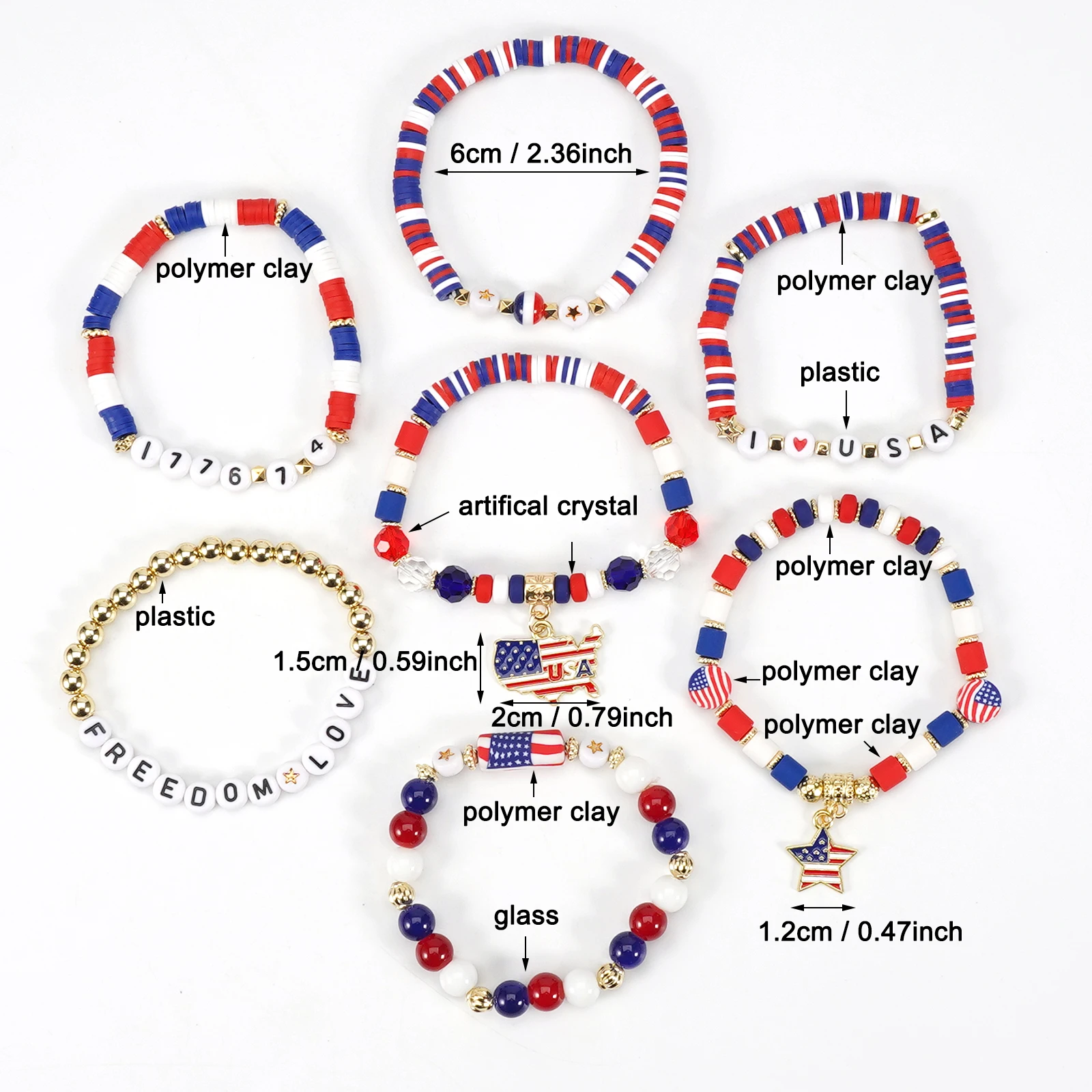 Bracciale del Giorno dell'Indi - Women Accessories Usa recensione e prezzo