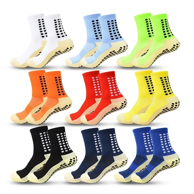 Non-slip Soccer Socks for Men Women Professional Football Sports Basketball Tennis Running Yoga Cycling Grip Golf Sock Keep Warm