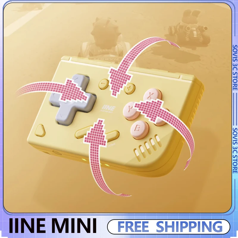 

Портативный игровой контроллер IINE Mini Retro Ananke Gen 2 для Android/iOS/ПК Steam/симуляторов, мультиплатформенный геймпад