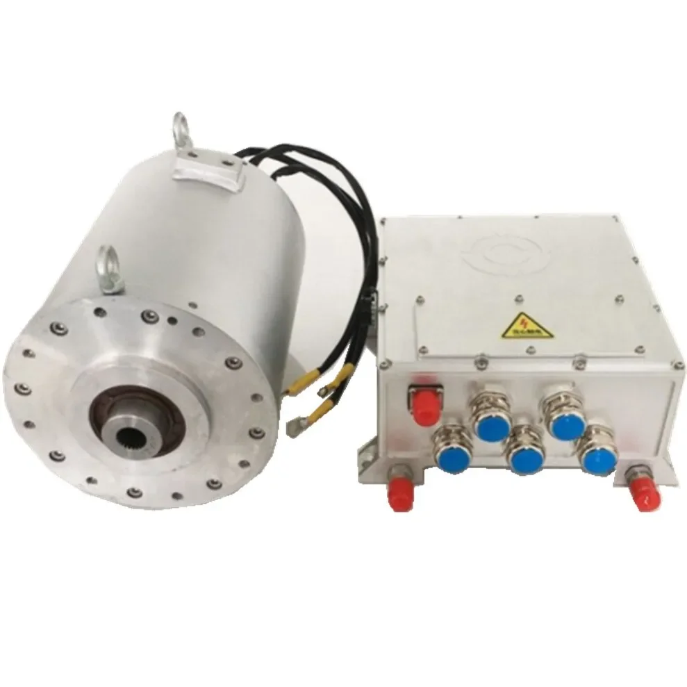 Synchronous motor 120kw,180kw ac pmsm motor and controller for electric car