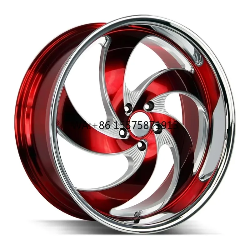 

22 Inch Aluminum Alloy Passenger Car Wheels 5x115 5x120 High Performance Modified Rims for Vehicle Upgrade