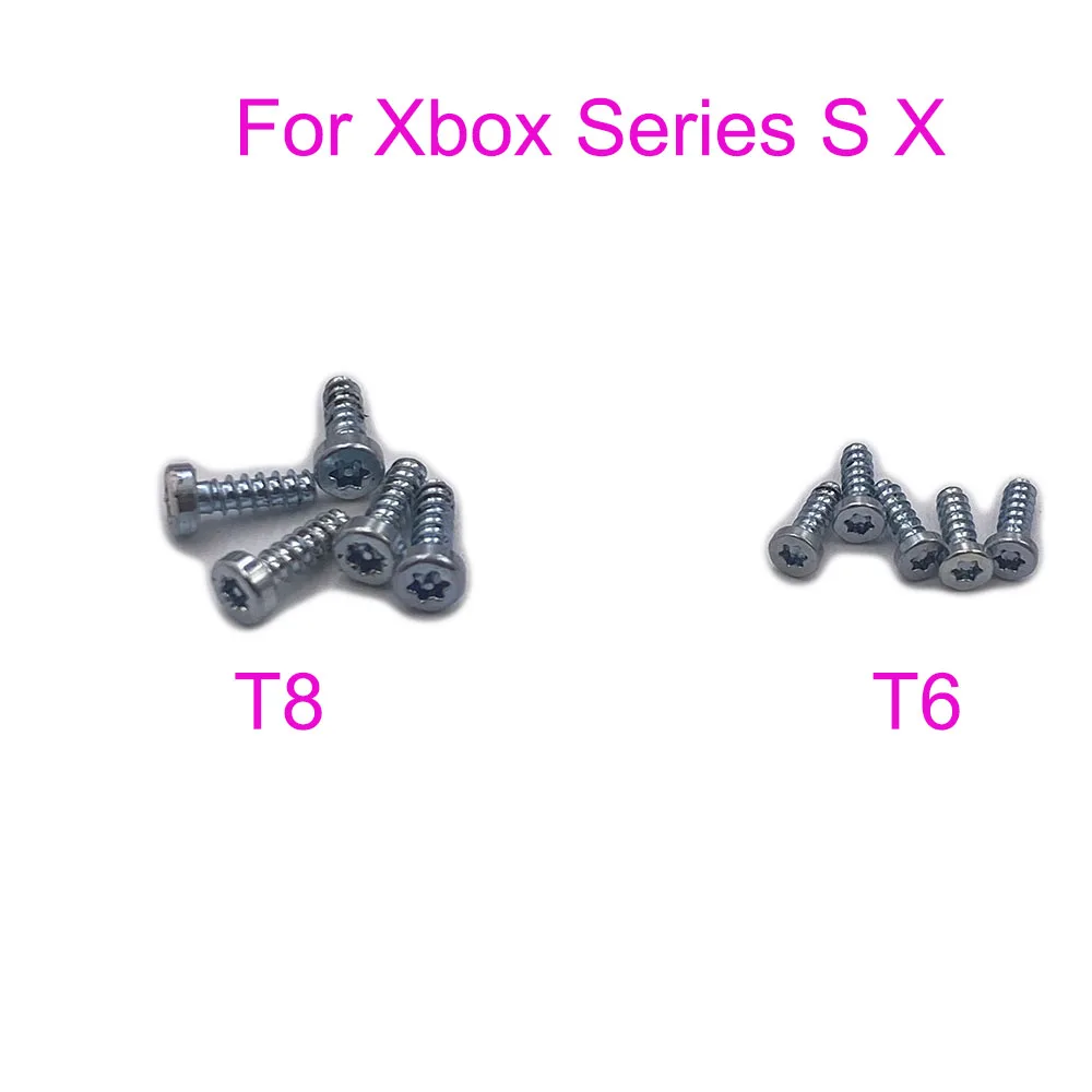 For xbox Series X S One Slim T8 T6 screws  for XSX Game Controller Repair Replacement