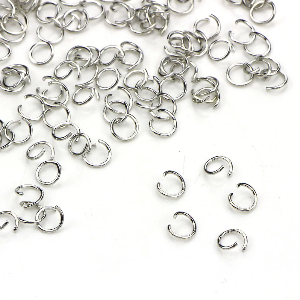 

200pcs Jewelry Making Supplies For Bracelet Necklace Keychain Diy Accessories Open Jump Rings Handmade Durable