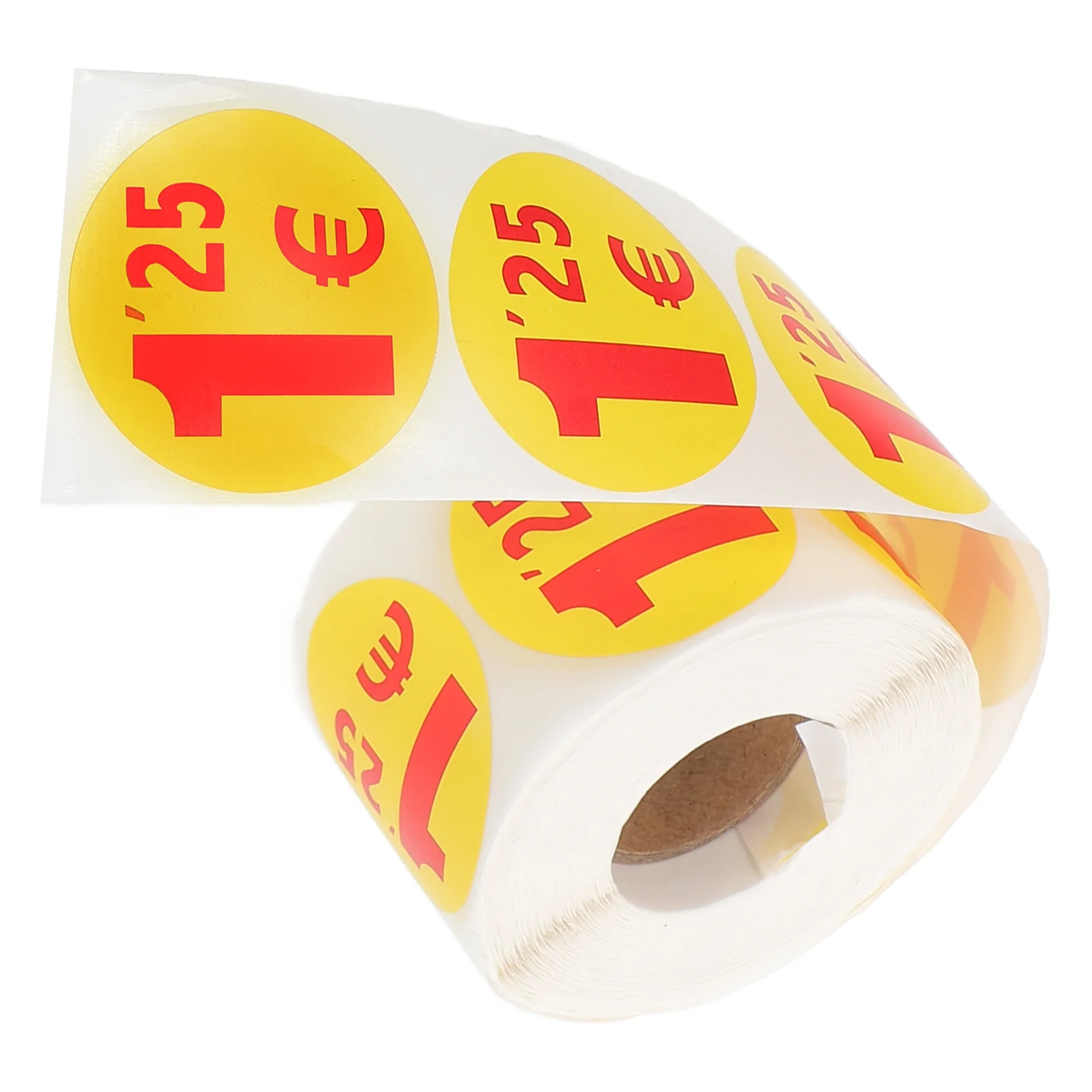 500 ملصقات أسعار ذات ألوان زاهية على شكل دائري علامات بيع ملصقات الأعمال الصغيرة متجر بيع بالتجزئة علامة مجلد السوبر ماركت