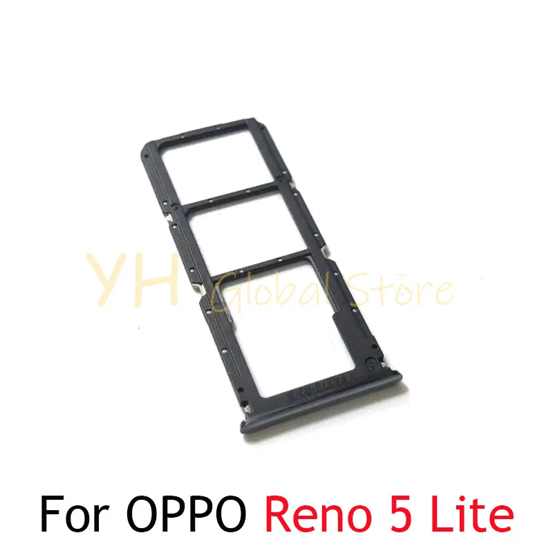 

10PCS For OPPO Reno5 Reno6 Reno 5 6 Lite Sim Card Slot Tray Holder Sim Card Repair Parts