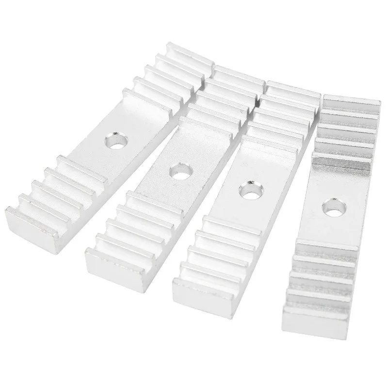 Accesorios de impresora 3D, repuesto de aleación de aluminio, paso de diente, correa de distribución, fijación de diente, práctico, resistente al desgaste