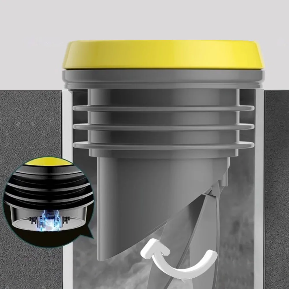 ملحقات قاعدة تصريف تحسين المنزل للحمام مقاومة للأحماض والأختام الثلاثية وتآكل مياه الصرف الصحي القلوية سهلة التركيب #3