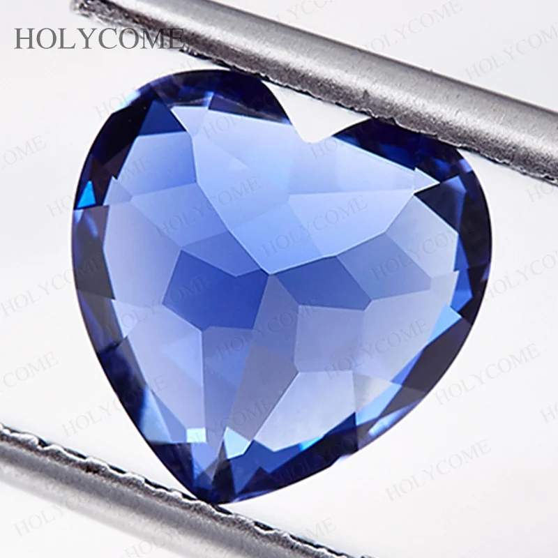 Blauer Saphir Loser Edelstein Schmuck DIY Blauer Edelstein für Schmuckherstellung Halskette Ring Perfekt zum Einlegen Großhandelspreis – Detail 3