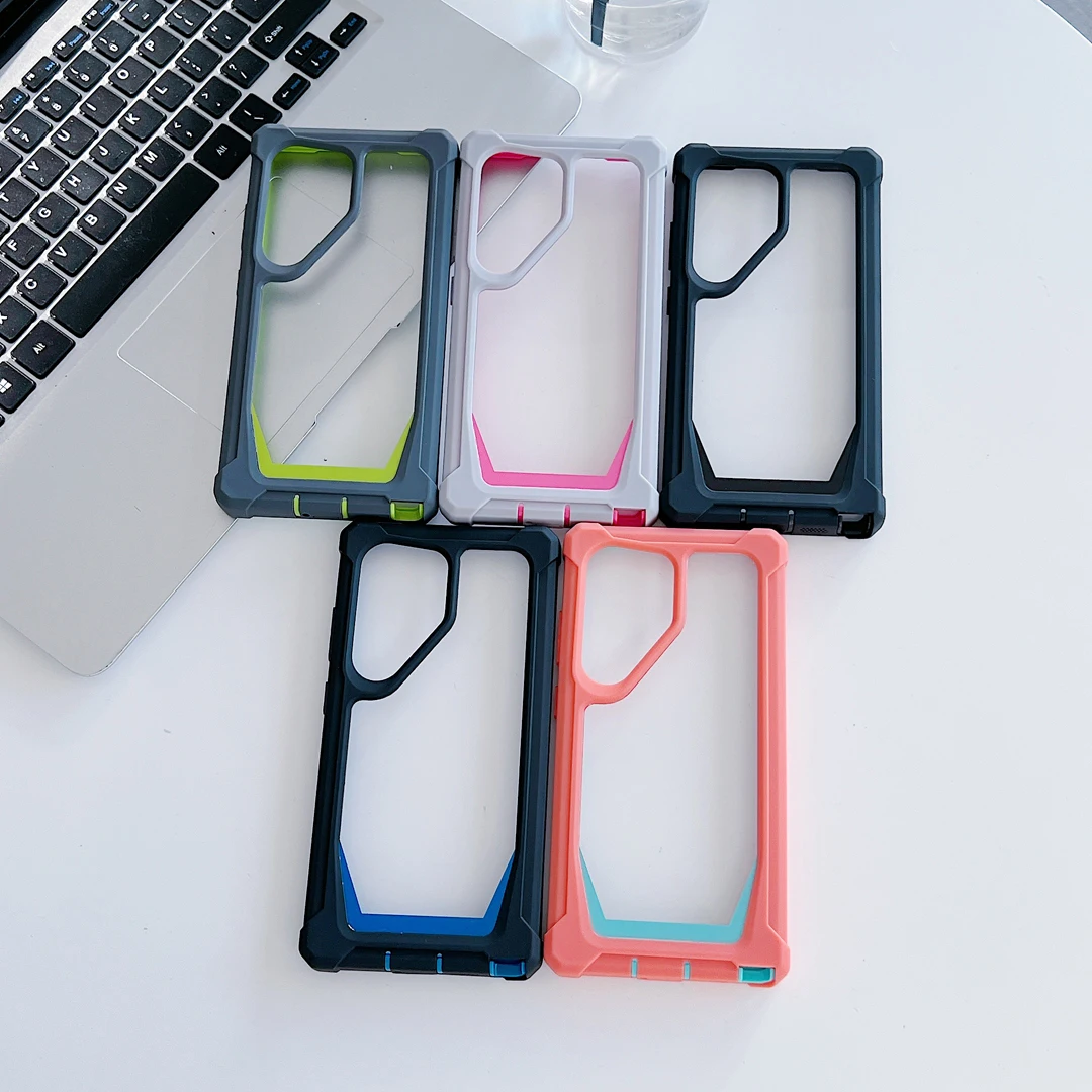 

Dustproof Four Corner Anti-Drop Sturdy Case For Samsung Galaxy S25 S26 Ultra S24 Plus S23 S22 S21 Clear Shockproof Phone Cover