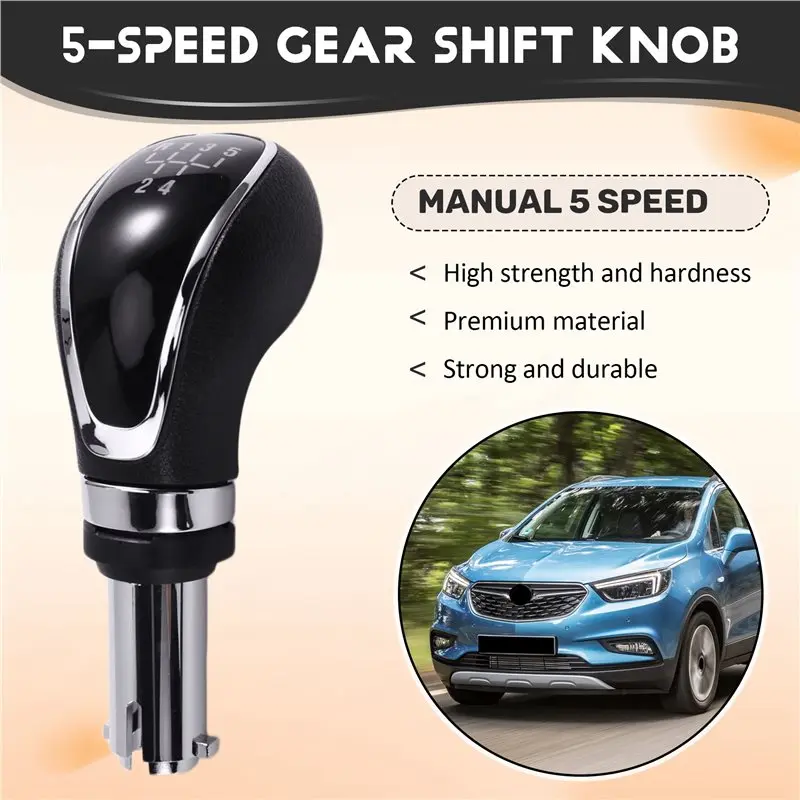 For Vauxhall Opel Mokka(J13) 2012-2019 Gearbox Shifter Gear Shift Knob Selector Stick Handle Replacement Part