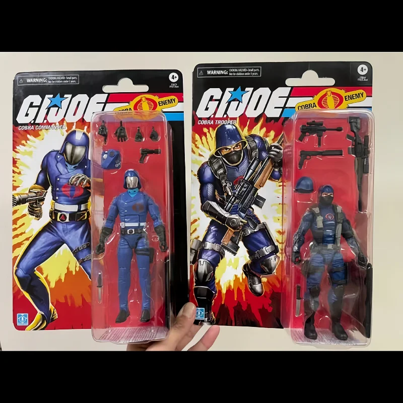 

Оригинальная фигурка G.I.Joe из классической серии, в стиле ретро, Кобра, солдат, Коллекционная модель, игрушка, кукла, рождественские подарки