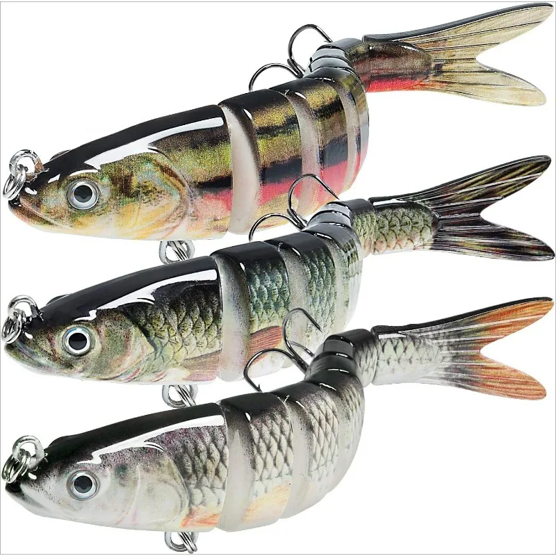 

Fishing Lures for Freshwater and Saltwater, Lifelike Swimbait for Bass Trout Crappie, Slow Sinking Bass Fishing Lure