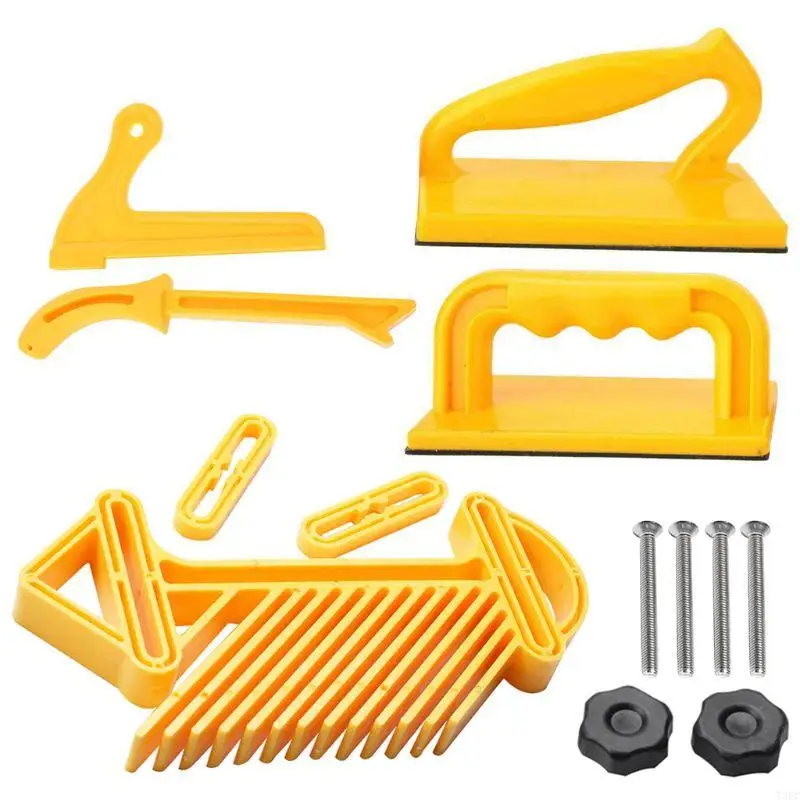 

Safety Push Block Board Set Woodworking Router Table Tools Short