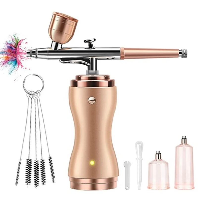 

Airbrush Air Compressor Kit Paint Spray Gun Pen Portable Air Brush Beauty Device Makeup airbrush