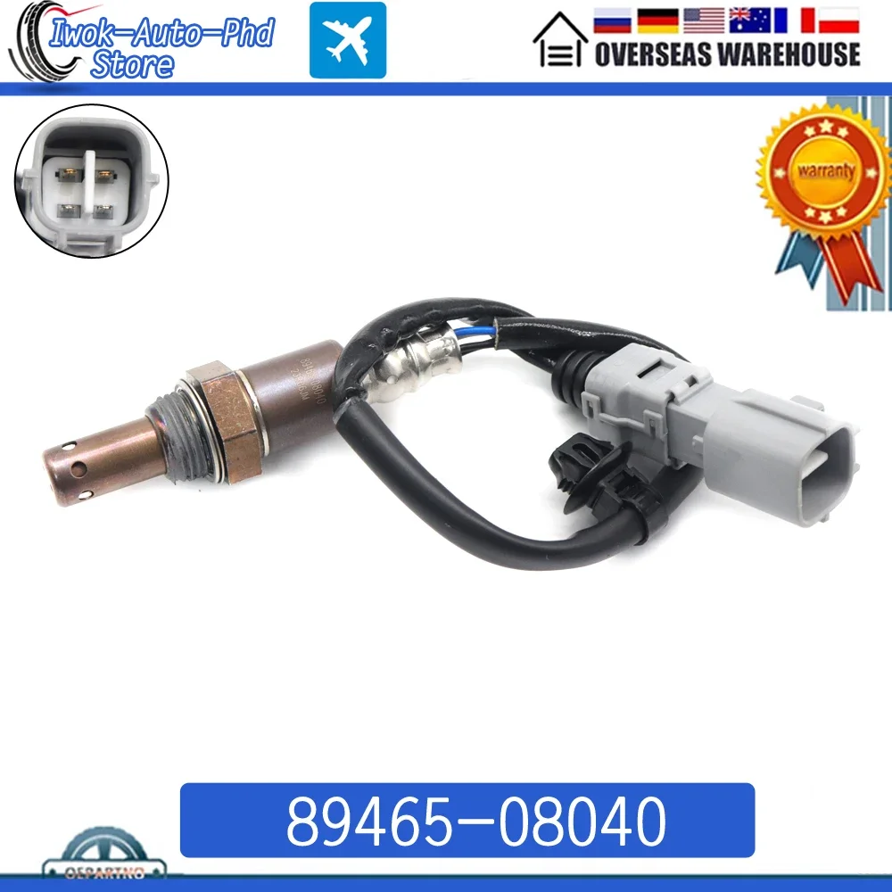 89465-08040 Rear Air Fuel Ratio Lambda O2 Oxygen Sensor for Toyota Sienna Highlander Lexus RX330 3.3L 04-06 Downstream