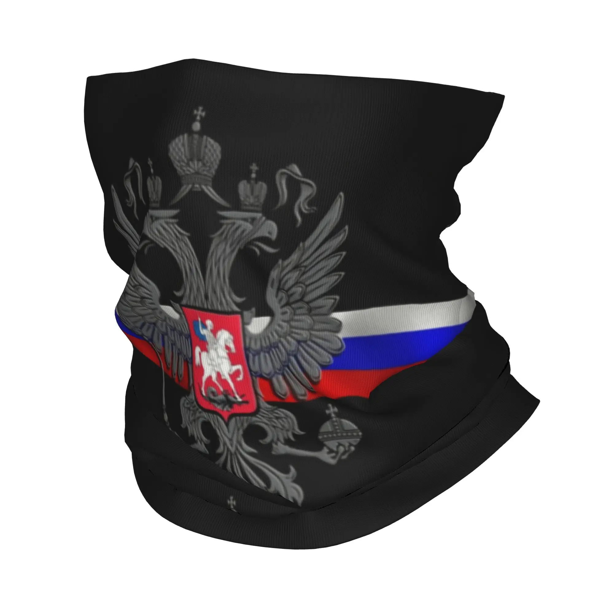 

Russia Proud Soviet Russian Flag CCCP Communist Socialis Bandana Neck Warmer Men Women Winter Ski Tube Scarf Gaiter Face Cover