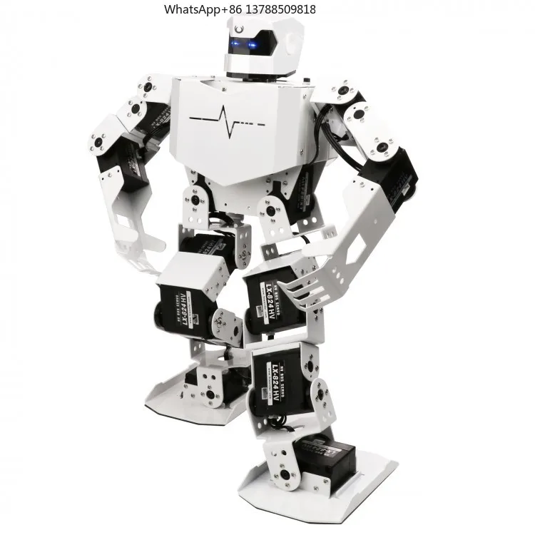 

Собранный робот-гуманоид RoboSoul H5S с 16 степенями свободы, программируемый робот для обучения и танцев