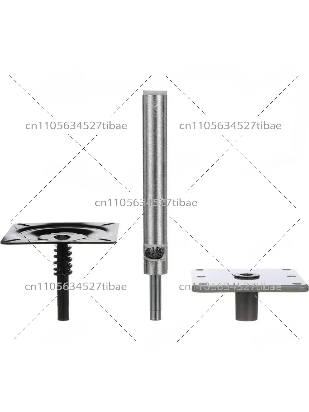 3/4 Marine Boat Seat Swivel Mount Base