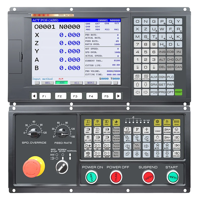 5 axi  lathe control system kit with plc+atc function similar to GSK fanucdelta syntec controller