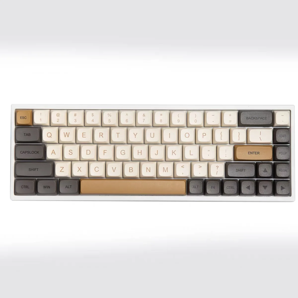 125 คีย์ PBT Keycap XDA โปรไฟล์ส่วนบุคคล Keycaps สําหรับ MX สวิทช์คีย์บอร์ด Fit 61/64 /68/87/96/104/108 คีย์บอร์ด