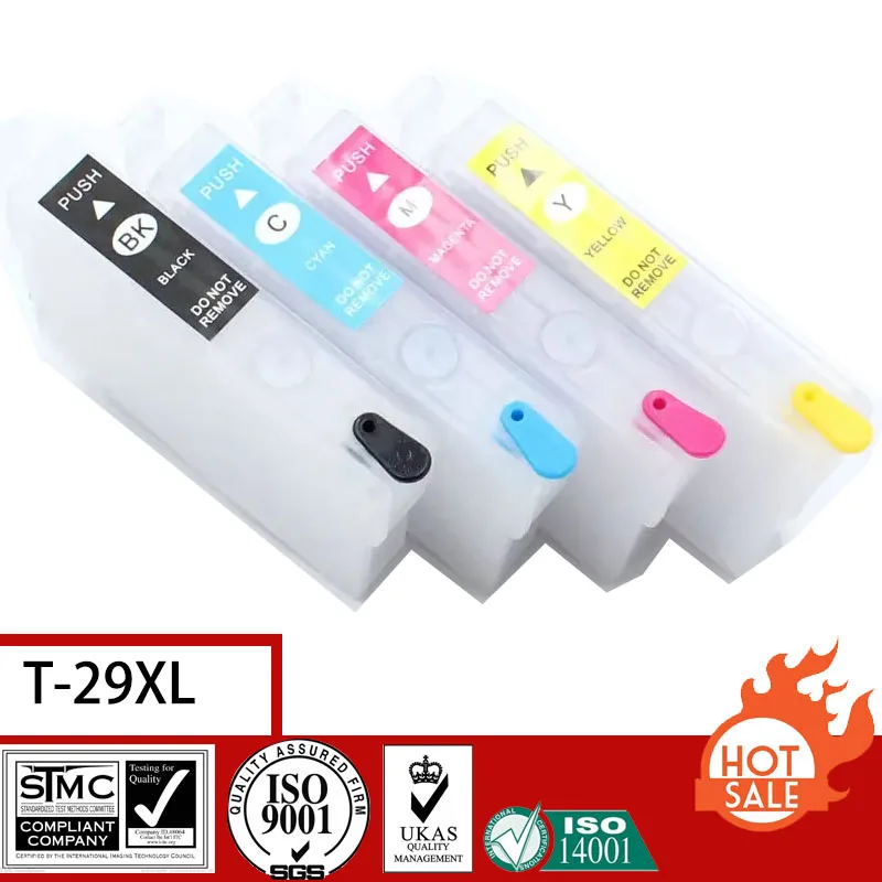 EU Compatible Empty Refillable Ink Cartridge for Epson T2991 2991 with Auto Reset chip suit For Epson Expression Home XP-235