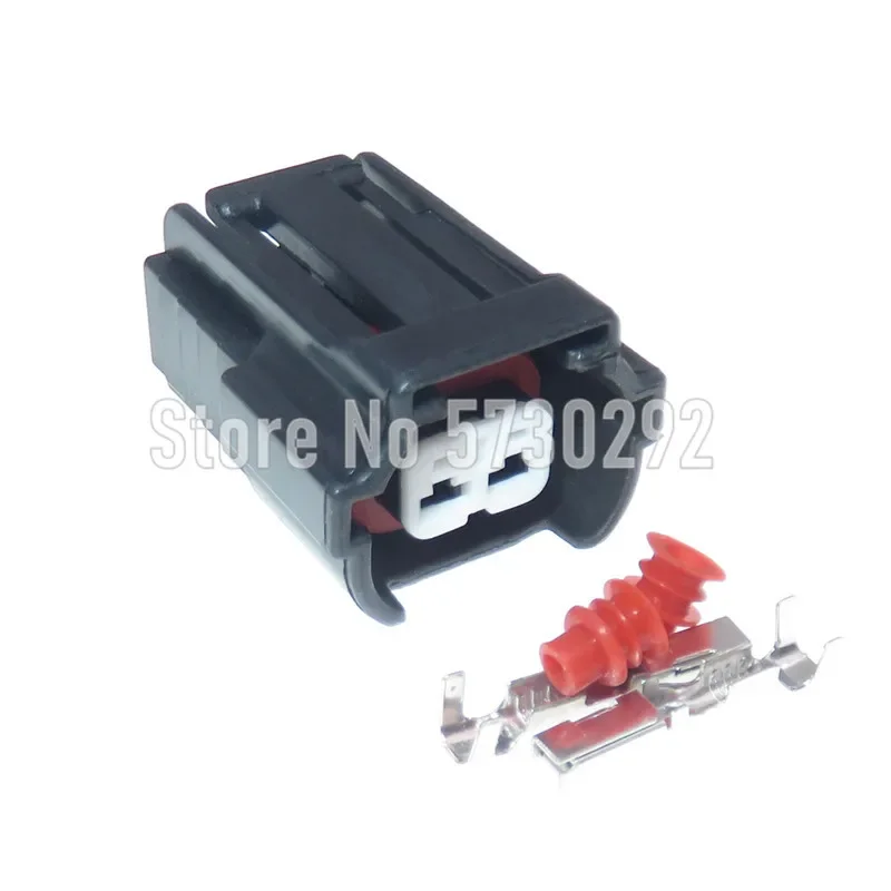 2P 6195-0043 Automobile Socket Waterproof Fuel Injector Car Plug Wiring Harness For Honda VW Santana Passat B5