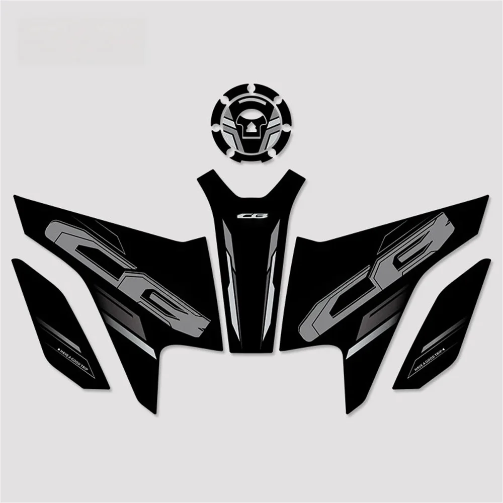 for 2025 Honda CB190TR high-quality decorative sticker Thickened fuel tank sticker body anti-wear and scratch modification film