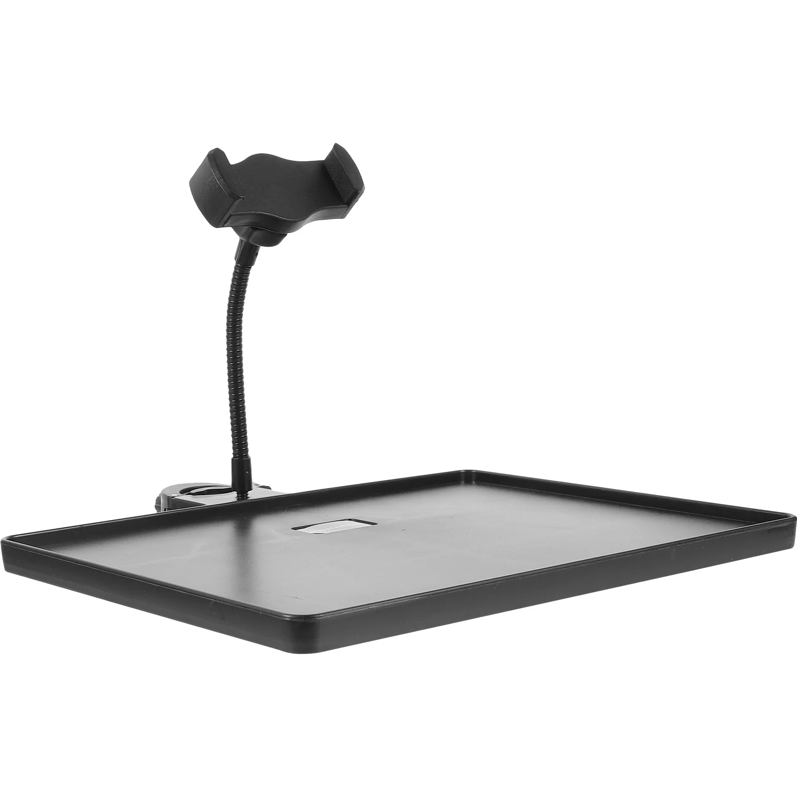 

1 set Live Broadcast Stand Tray With Storage Holder For Audio Card, Universal Abs Phone Rack Mount, Thickened High-Edge Secure